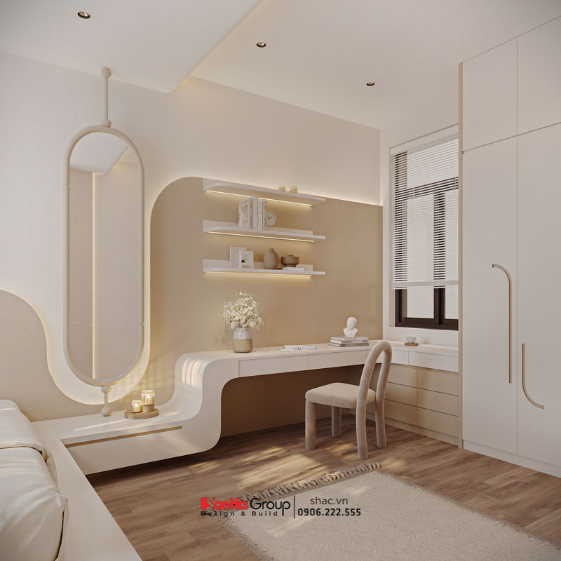 Biệt thự 3 tầng mái Nhật hiện đại - Tuyệt tác nghệ thuật vạn người mê từ Sơn Hà Group 46