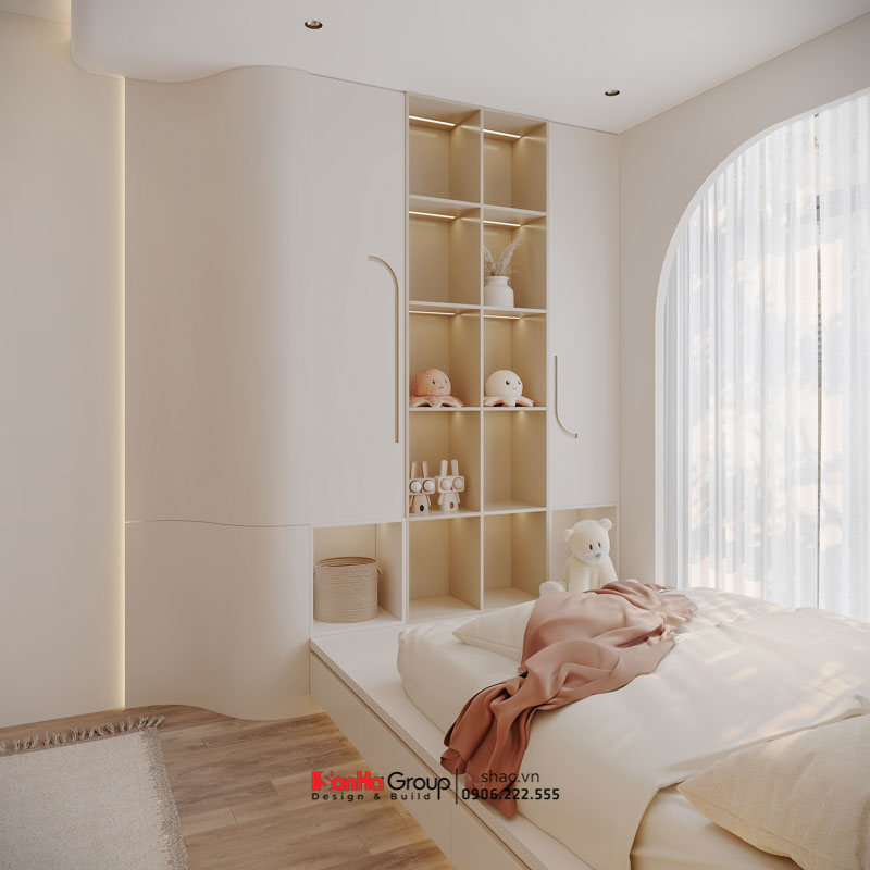 Biệt thự 3 tầng mái Nhật hiện đại - Tuyệt tác nghệ thuật vạn người mê từ Sơn Hà Group 47