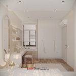 Biệt thự 3 tầng mái Nhật hiện đại - Tuyệt tác nghệ thuật vạn người mê từ Sơn Hà Group 110