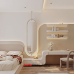 Biệt thự 3 tầng mái Nhật hiện đại - Tuyệt tác nghệ thuật vạn người mê từ Sơn Hà Group 112