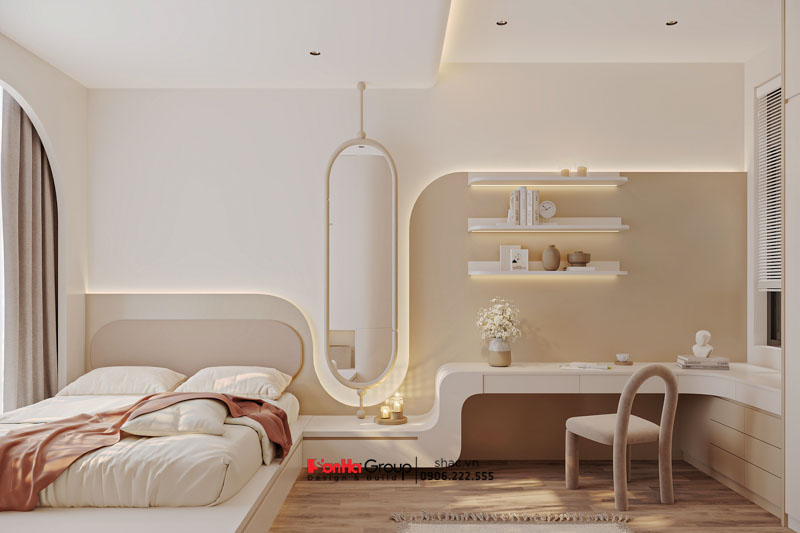 Biệt thự 3 tầng mái Nhật hiện đại - Tuyệt tác nghệ thuật vạn người mê từ Sơn Hà Group 50