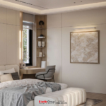 Biệt thự 3 tầng mái Nhật hiện đại - Tuyệt tác nghệ thuật vạn người mê từ Sơn Hà Group 122