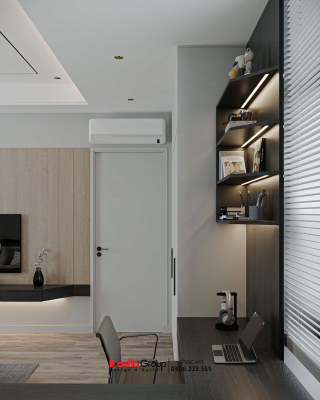 Biệt thự 3 tầng mái Nhật hiện đại - Tuyệt tác nghệ thuật vạn người mê từ Sơn Hà Group 52