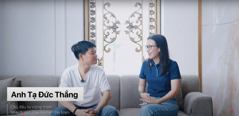 Giải pháp tối ưu chi phí đầu tư trong thiết kế kiến trúc hiệu quả 5 Chủ đầu tư khách sạn The Dome nêu cảm nhận về thiết kế của Sơn Hà Group