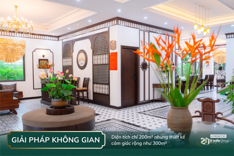 Giải pháp thiết kế khách sạn diện tích nhỏ: Khi 200m² có thể tạo ra một công trình sinh lời bền vững 8 Không gian mở - Giải pháp phá vỡ giới hạn diện tích