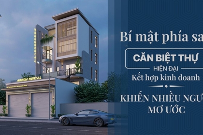 Bí mật phía sau căn biệt thự hiện đại kết hợp kinh doanh khiến nhiều người mơ ước