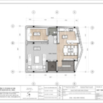 Thiết kế biệt thự hiện đại kết hợp kinh doanh- mặt bằng lầu 2