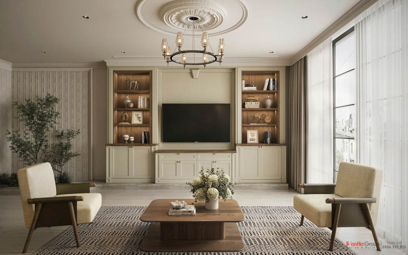 Hành trình “giải cứu” căn biệt thự Tân Cổ Điển nhiều lỗi sai của gia chủ ở Hải Phòng của Sơn Hà Group 6