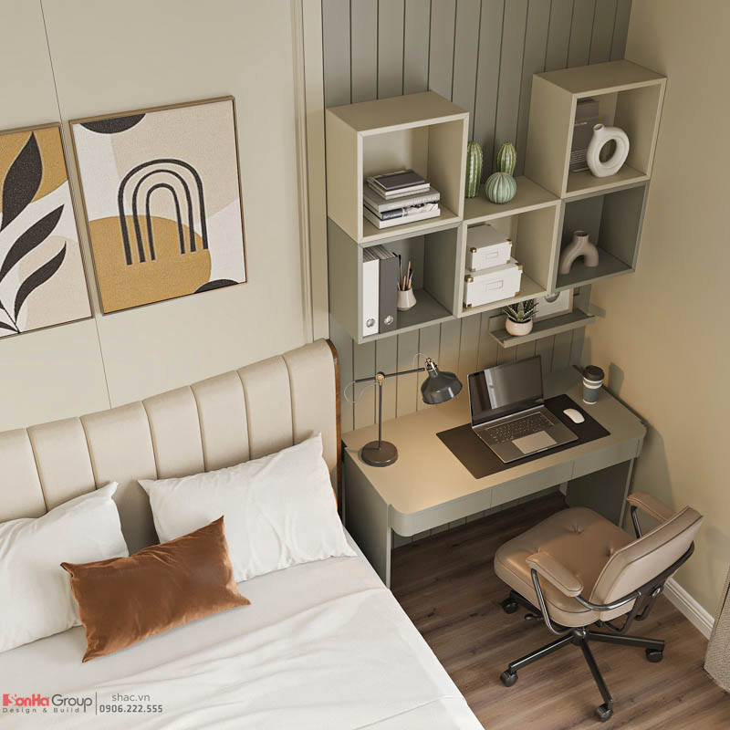 Hành trình “giải cứu” căn biệt thự Tân Cổ Điển nhiều lỗi sai của gia chủ ở Hải Phòng của Sơn Hà Group 74 Thiết kế góc học tập đẹp