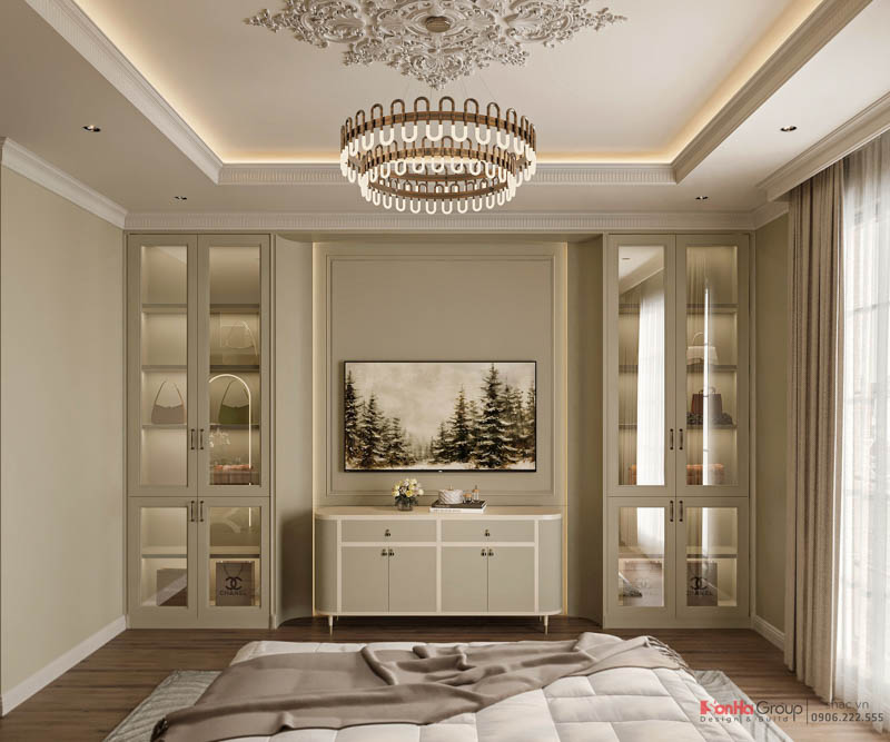 Hành trình “giải cứu” căn biệt thự Tân Cổ Điển nhiều lỗi sai của gia chủ ở Hải Phòng của Sơn Hà Group 78 Thiết kế hệ tủ kệ trang trí và kệ TV gỗ công nghiệp với tone olive mê hoặc mọi ánh nhìn