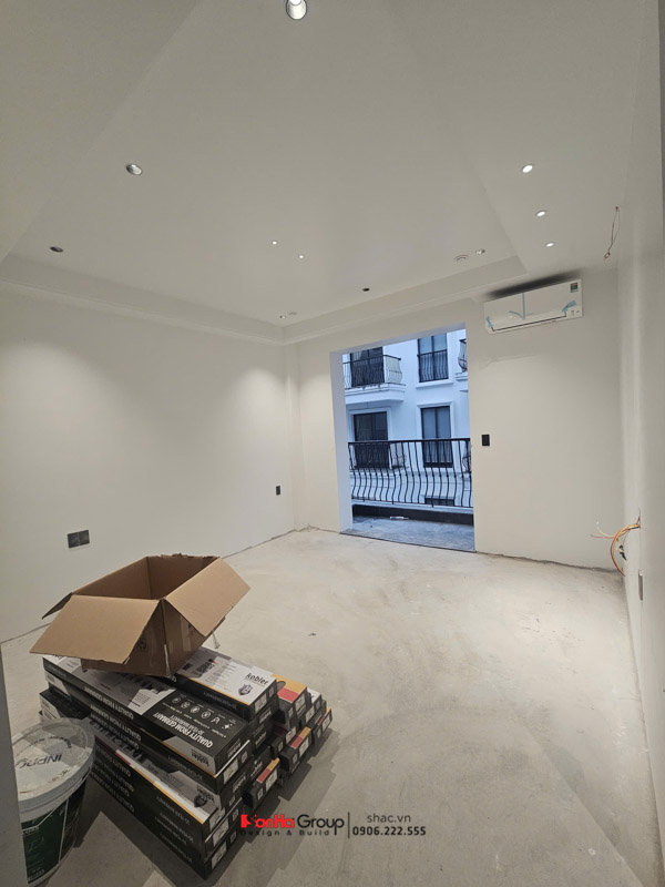 Giải pháp thiết kế và thi công nội thất biệt thự 4 tầng 1 tum hiện đại 125