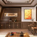 Giải pháp thiết kế và thi công nội thất biệt thự 4 tầng 1 tum hiện đại 71