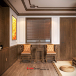 Giải pháp thiết kế và thi công nội thất biệt thự 4 tầng 1 tum hiện đại 74