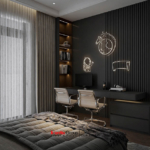 Giải pháp thiết kế và thi công nội thất biệt thự 4 tầng 1 tum hiện đại 76