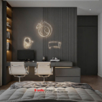 Giải pháp thiết kế và thi công nội thất biệt thự 4 tầng 1 tum hiện đại 79