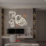 Giải pháp thiết kế và thi công nội thất biệt thự 4 tầng 1 tum hiện đại 81