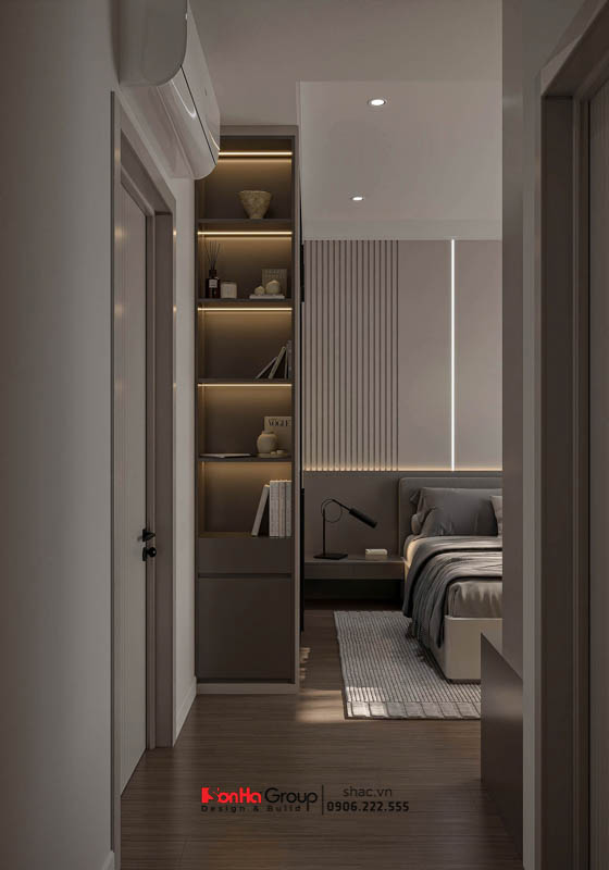 Giải pháp thiết kế và thi công nội thất biệt thự 4 tầng 1 tum hiện đại 26