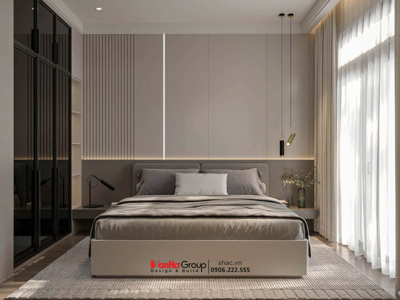 Giải pháp thiết kế và thi công nội thất biệt thự 4 tầng 1 tum hiện đại 27