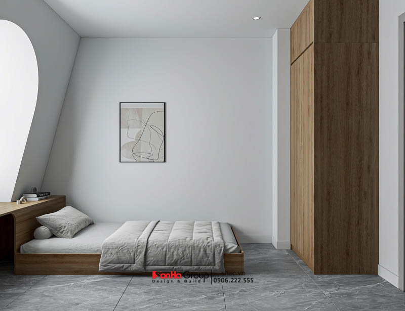 Giải pháp thiết kế và thi công nội thất biệt thự 4 tầng 1 tum hiện đại 29