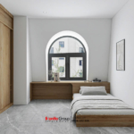 Giải pháp thiết kế và thi công nội thất biệt thự 4 tầng 1 tum hiện đại 88