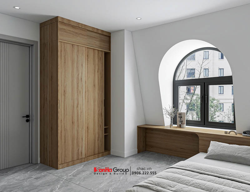 Giải pháp thiết kế và thi công nội thất biệt thự 4 tầng 1 tum hiện đại 31