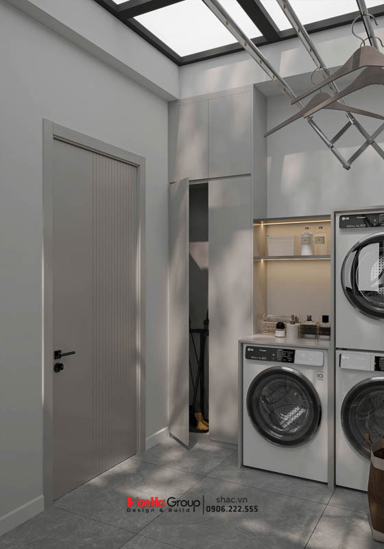 Giải pháp thiết kế và thi công nội thất biệt thự 4 tầng 1 tum hiện đại 41