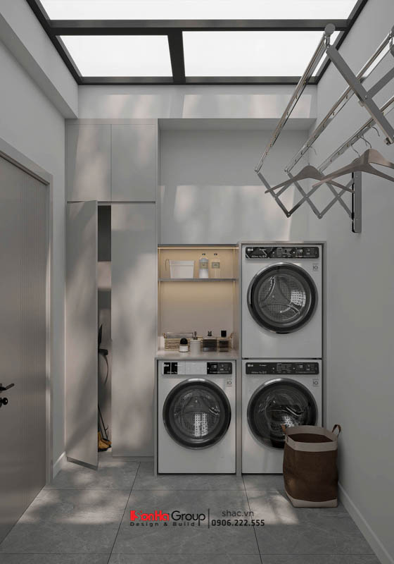 Giải pháp thiết kế và thi công nội thất biệt thự 4 tầng 1 tum hiện đại 42