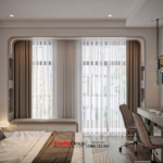 Giải pháp thiết kế và thi công nội thất biệt thự 4 tầng 1 tum hiện đại 102