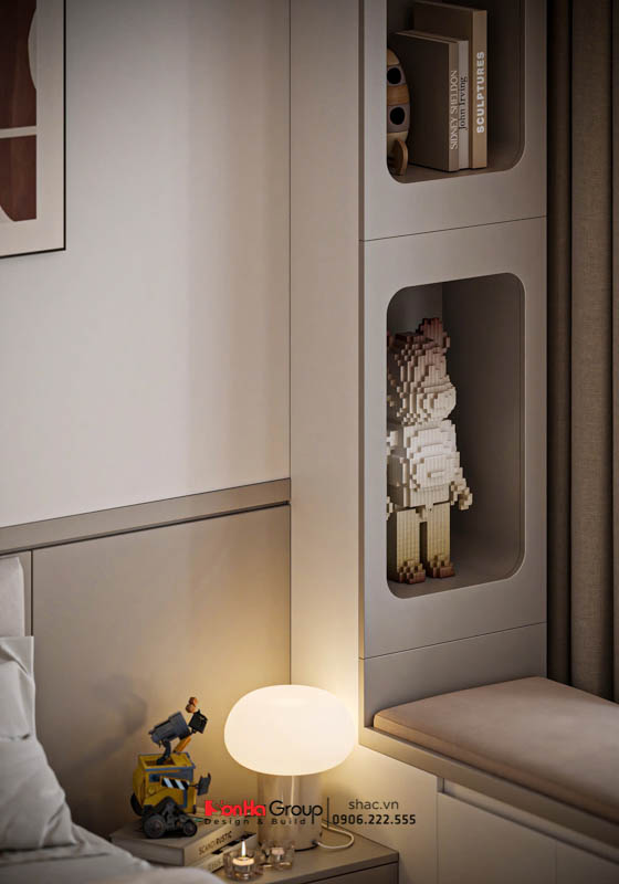 Giải pháp thiết kế và thi công nội thất biệt thự 4 tầng 1 tum hiện đại 45