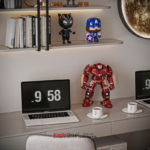 Giải pháp thiết kế và thi công nội thất biệt thự 4 tầng 1 tum hiện đại 104