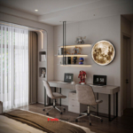 Giải pháp thiết kế và thi công nội thất biệt thự 4 tầng 1 tum hiện đại 106