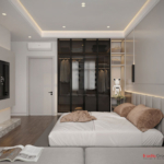 Giải pháp thiết kế và thi công nội thất biệt thự 4 tầng 1 tum hiện đại 111