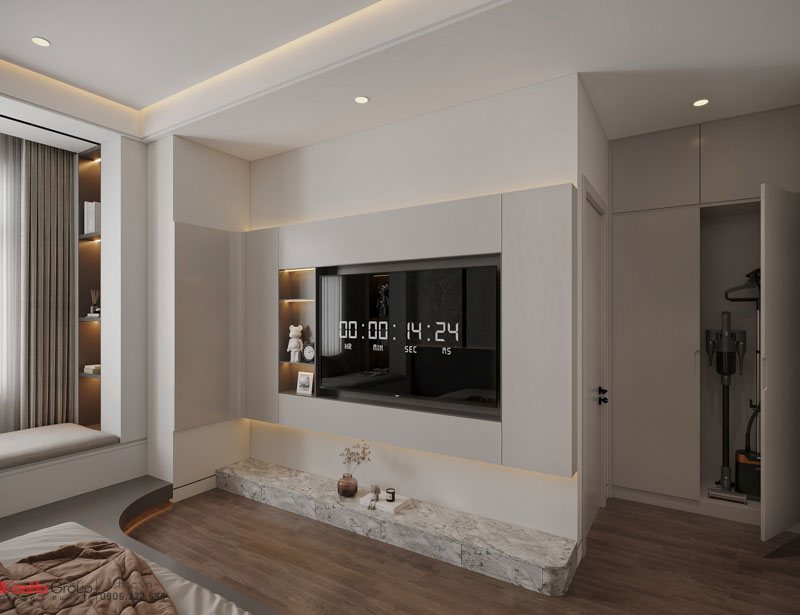 Giải pháp thiết kế và thi công nội thất biệt thự 4 tầng 1 tum hiện đại 51