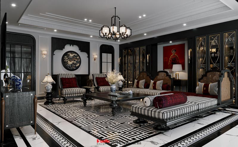 Thiết kế nhà ống Indochine 6 tầng - Kiến tạo không gian sống sang trọng và tinh tế giữa lòng Hà Nội 18