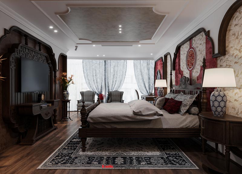 Thiết kế nhà ống Indochine 6 tầng - Kiến tạo không gian sống sang trọng và tinh tế giữa lòng Hà Nội 28