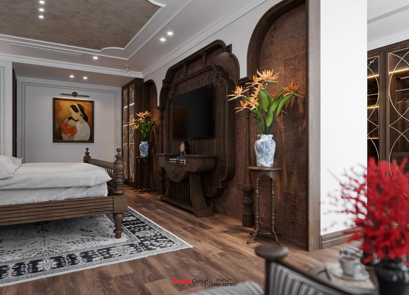 Thiết kế nhà ống Indochine 6 tầng - Kiến tạo không gian sống sang trọng và tinh tế giữa lòng Hà Nội 29