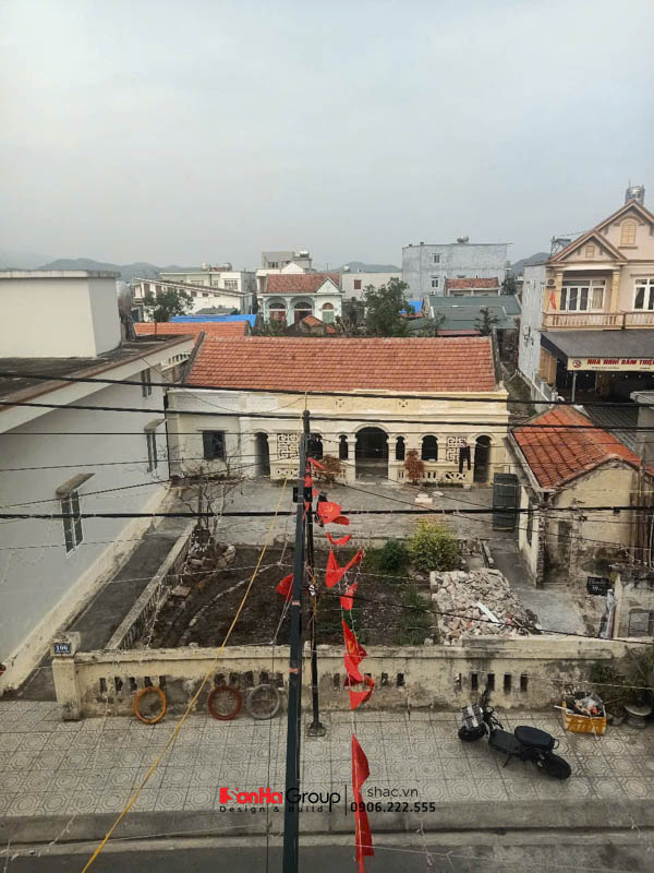 Tổng thể hiện trạng mặt bằng khu đất cũ