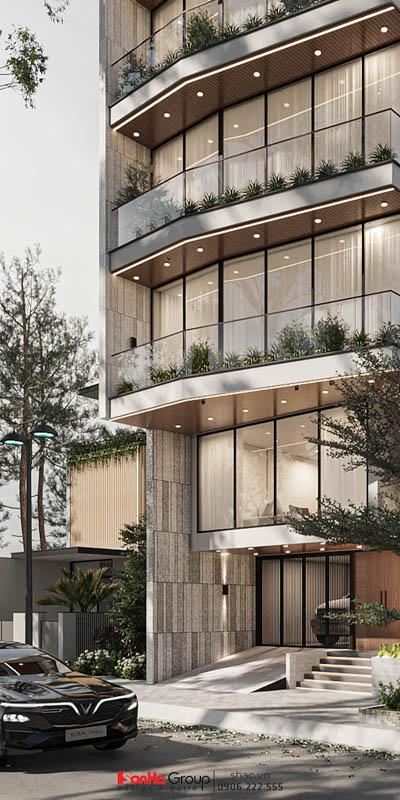 Thiết kế nhà ống Indochine 6 tầng - Kiến tạo không gian sống sang trọng và tinh tế giữa lòng Hà Nội 5