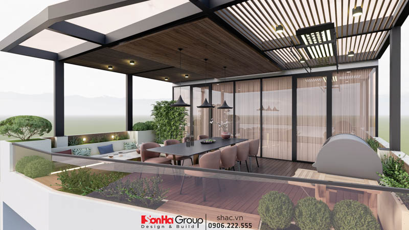 Thiết kế nhà ống Indochine 6 tầng - Kiến tạo không gian sống sang trọng và tinh tế giữa lòng Hà Nội 55