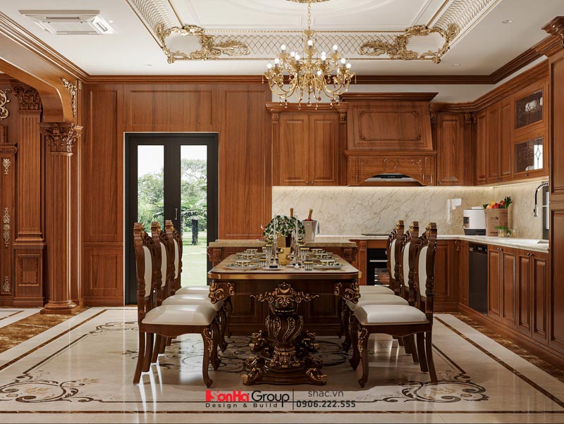 Thiết kế nội thất biệt thự tân cổ điển - Vẻ đẹp trường tồn vượt thời gian 23