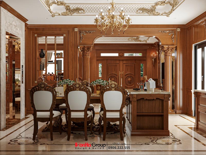 Thiết kế nội thất biệt thự tân cổ điển - Vẻ đẹp trường tồn vượt thời gian 22