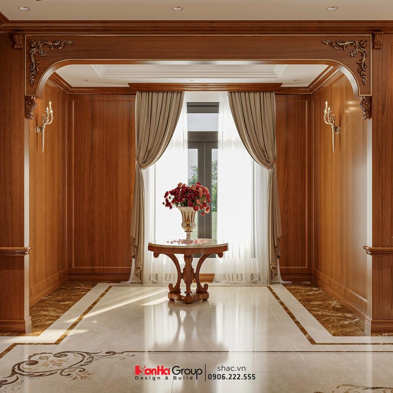 Thiết kế nội thất biệt thự tân cổ điển - Vẻ đẹp trường tồn vượt thời gian 19