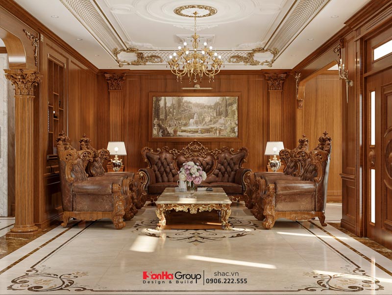 Thiết kế nội thất biệt thự tân cổ điển - Vẻ đẹp trường tồn vượt thời gian 16