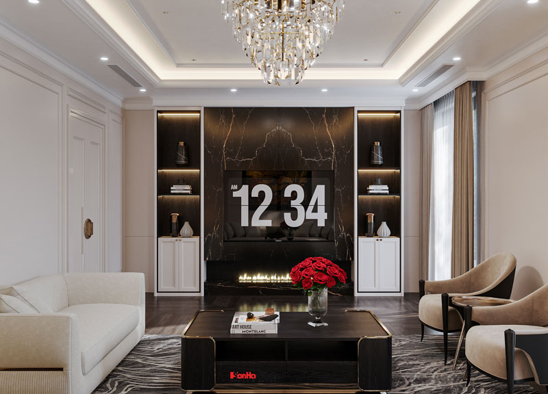 Thiết kế nội thất biệt thự tân cổ điển - Lắng nghe chính ngôi nhà kể chuyện 3