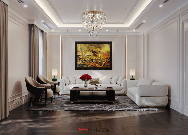 Thiết kế nội thất biệt thự tân cổ điển - Lắng nghe chính ngôi nhà kể chuyện 4