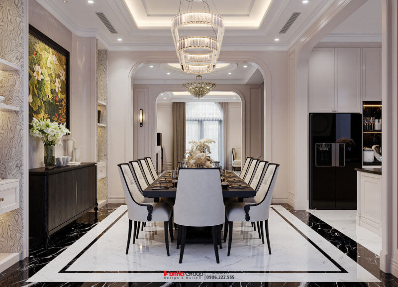 Thiết kế nội thất biệt thự tân cổ điển - Lắng nghe chính ngôi nhà kể chuyện 8