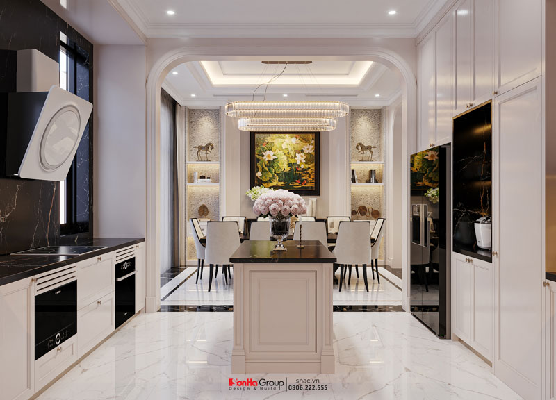 Thiết kế nội thất biệt thự tân cổ điển - Lắng nghe chính ngôi nhà kể chuyện 9