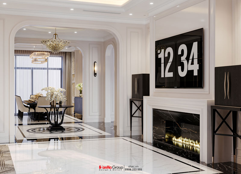 Thiết kế nội thất biệt thự tân cổ điển - Lắng nghe chính ngôi nhà kể chuyện 16