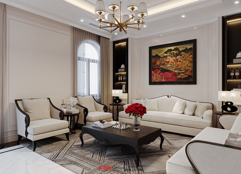 Thiết kế nội thất biệt thự tân cổ điển - Lắng nghe chính ngôi nhà kể chuyện 18