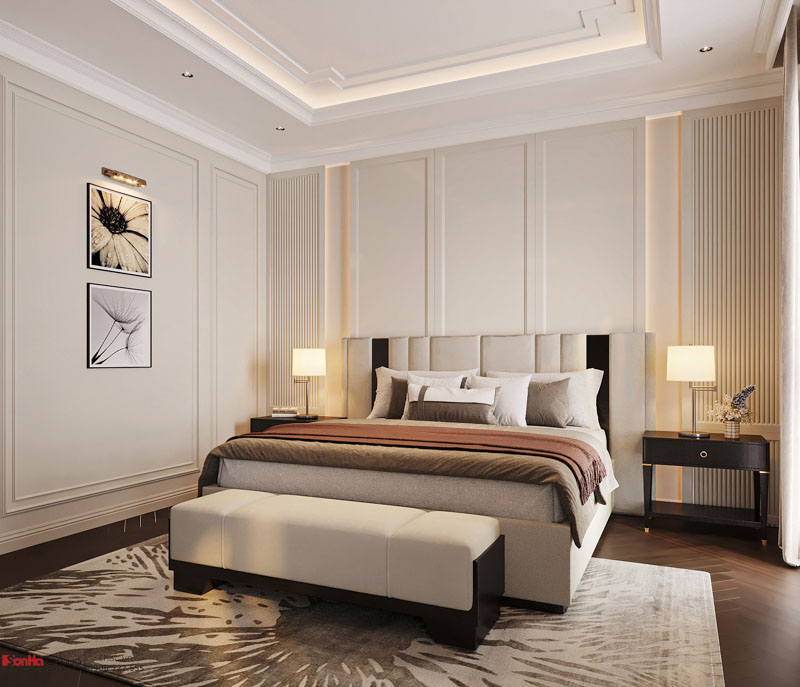 Thiết kế nội thất biệt thự tân cổ điển - Lắng nghe chính ngôi nhà kể chuyện 35